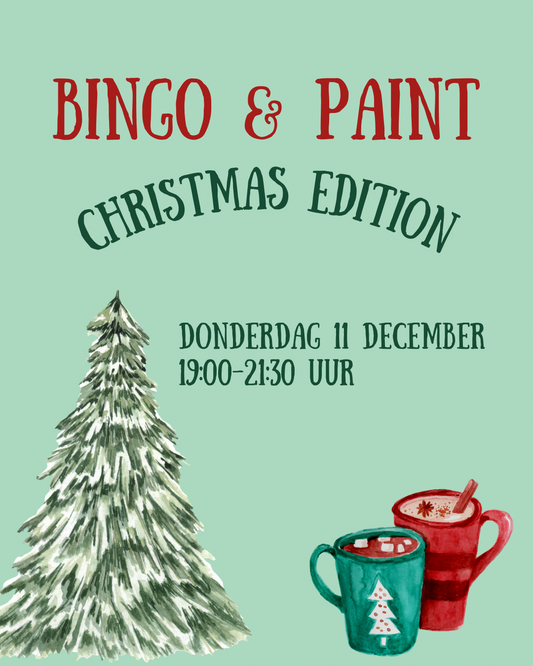 Bingo & Paint - Christmas edition (11 december)